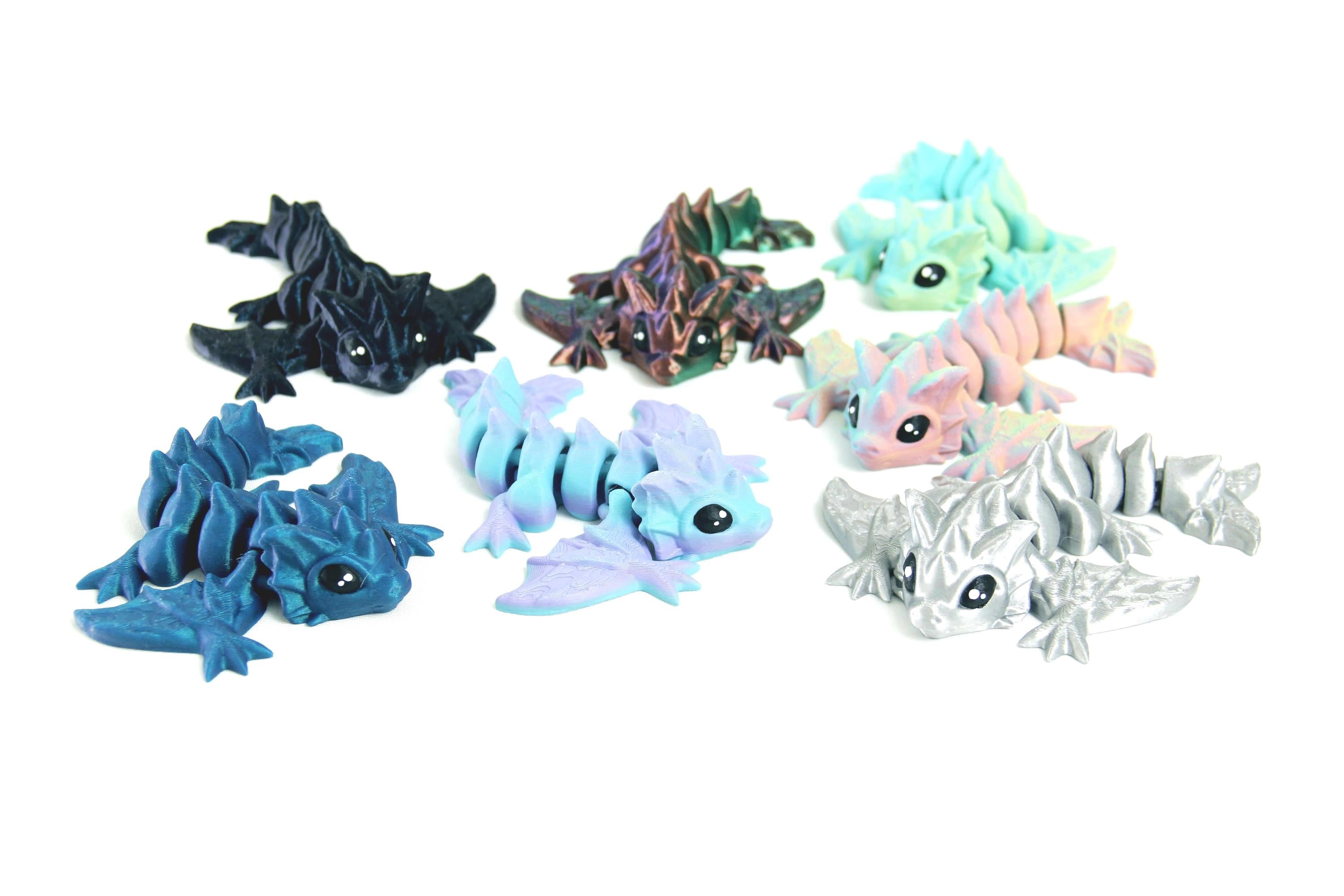 Articulated Wyvern Dragon Fidget Toy and Party Favor