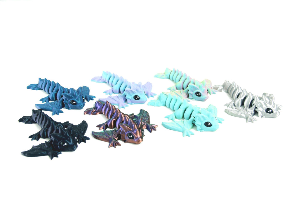 Articulated Wyvern Dragon Fidget Toy and Party Favor